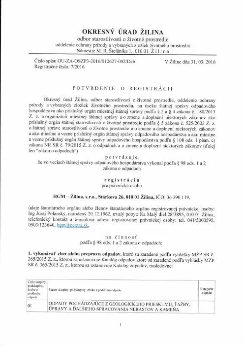 Náhľad prvej strany: Registrácia